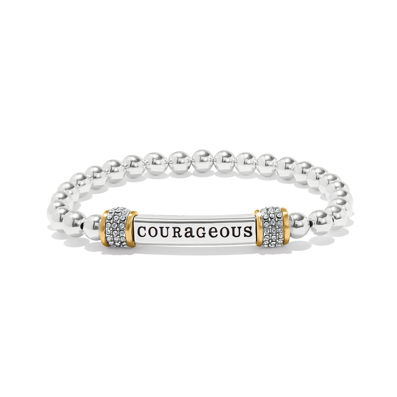 Brighton Meridian Courageous Two Tone Stretch Bracelet