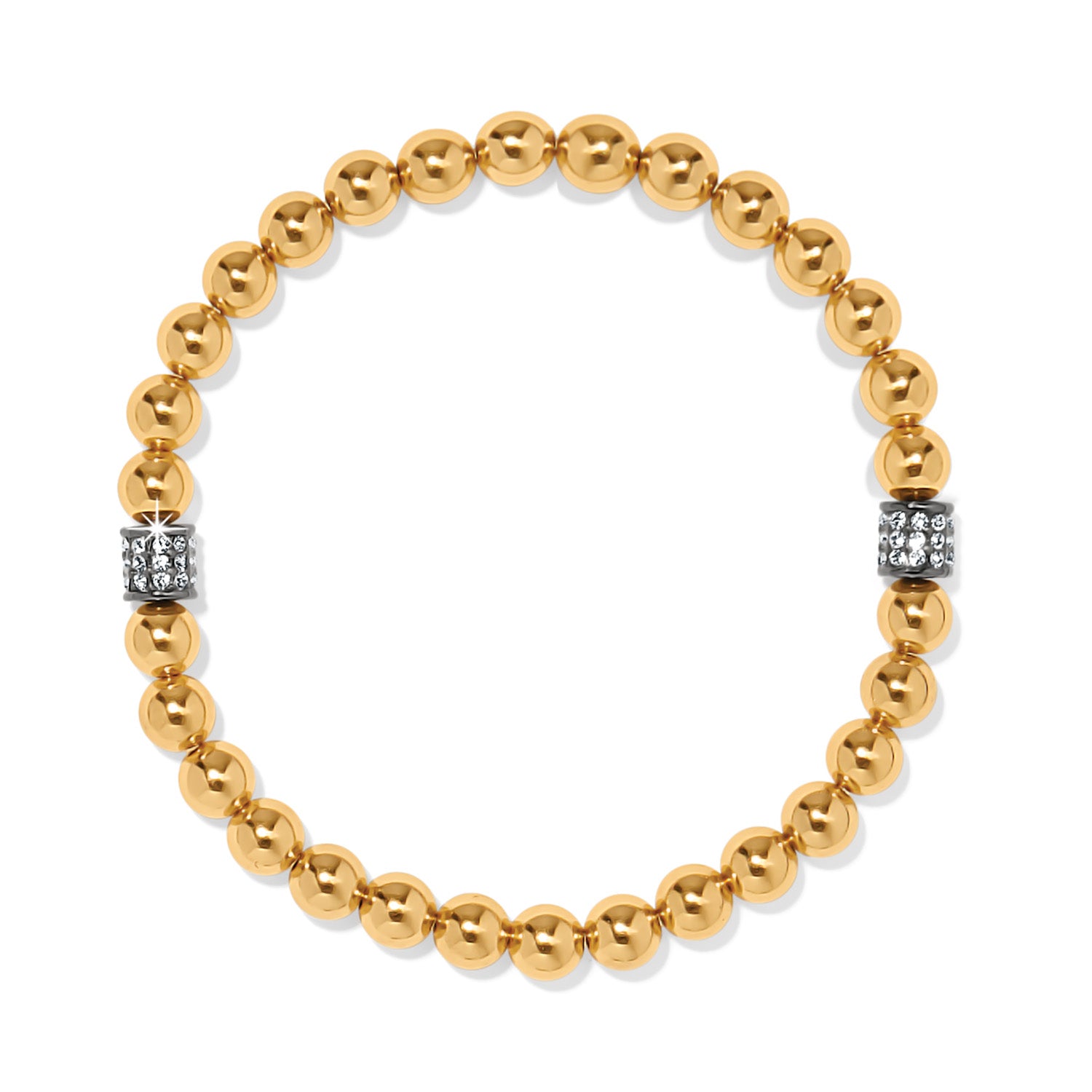 Brighton Meridian Petite Stretch Bracelet (Gold)