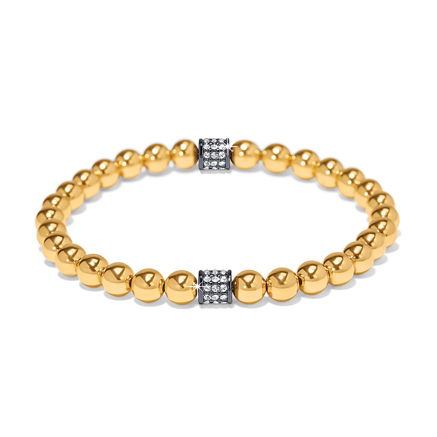 Brighton Meridian Petite Stretch Bracelet (Gold)