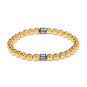 Brighton Meridian Petite Stretch Bracelet (Gold)