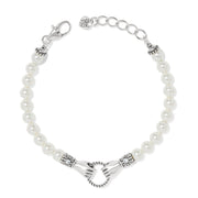 Brighton Loving Hands Pearl  Bracelet