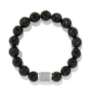 Brighton Meridian Solis Black Bead Stretch Bracelet