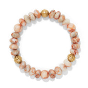 Brighton Contempo Nuevo Rosado Pink Bead Stretch Bracelet