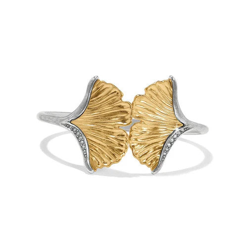 Brighton Everbloom Ginkgo Hinge Bangle (JF2060)