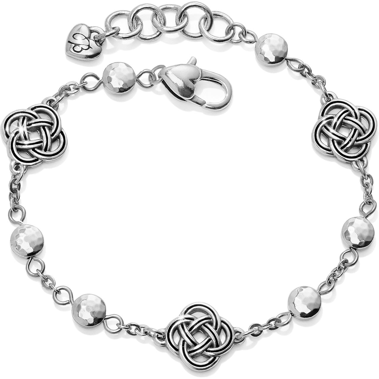 Brighton Interlok Petite Station Bracelet (SLV)