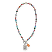 Brighton Token Charm Mix Gemstone Necklace