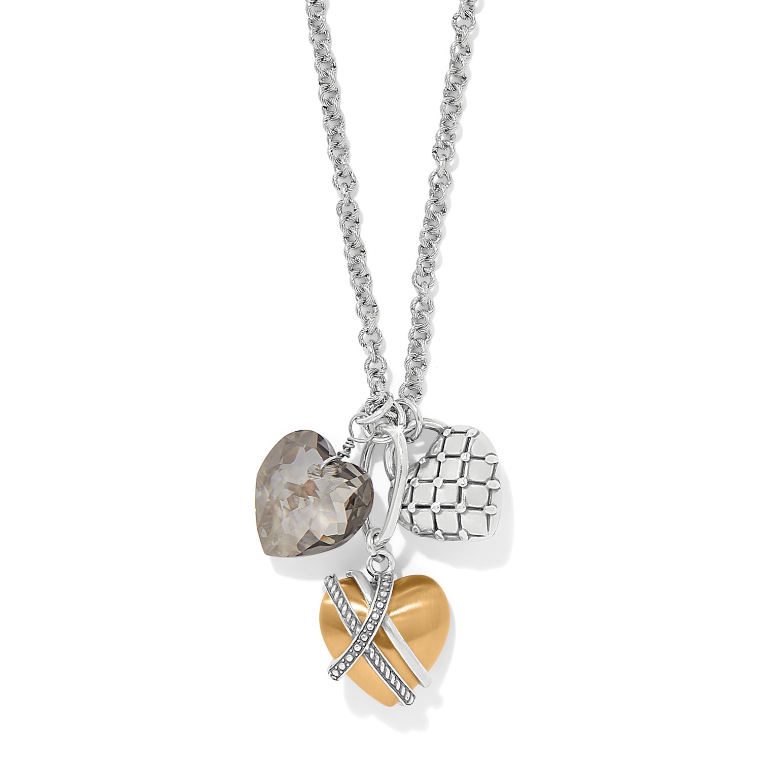 Brighton One Heart Two-Tone Toggle Necklace