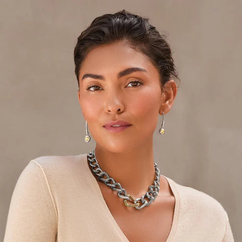 Brighton Ferrara Eterna Link Two Tone Necklace