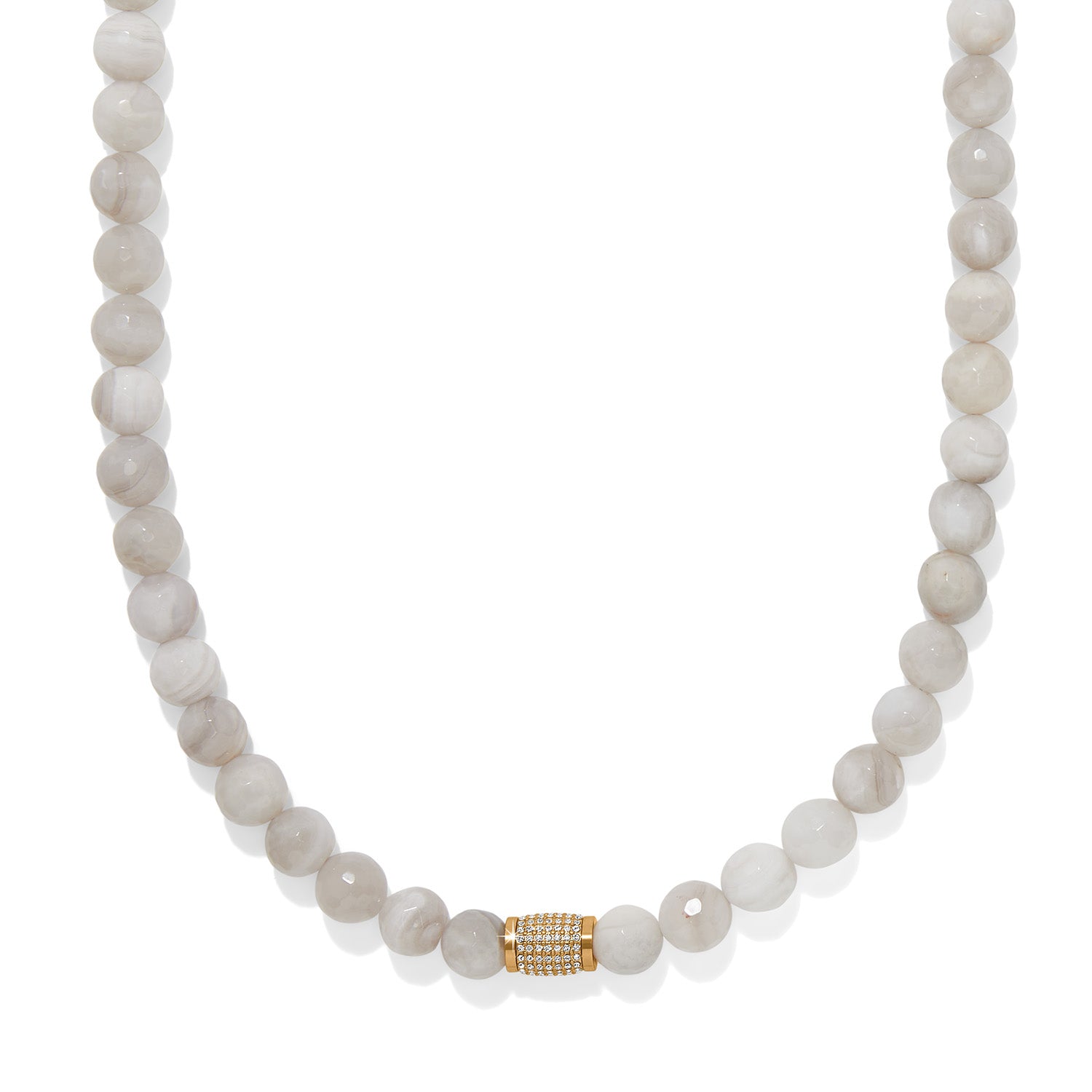 Brighton Meridian Solis White Bead Necklace