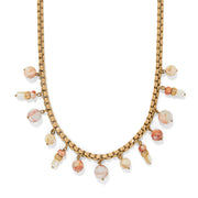 Brighton Contempo Nuevo Rosada Bead Necklace (GLD/STN)