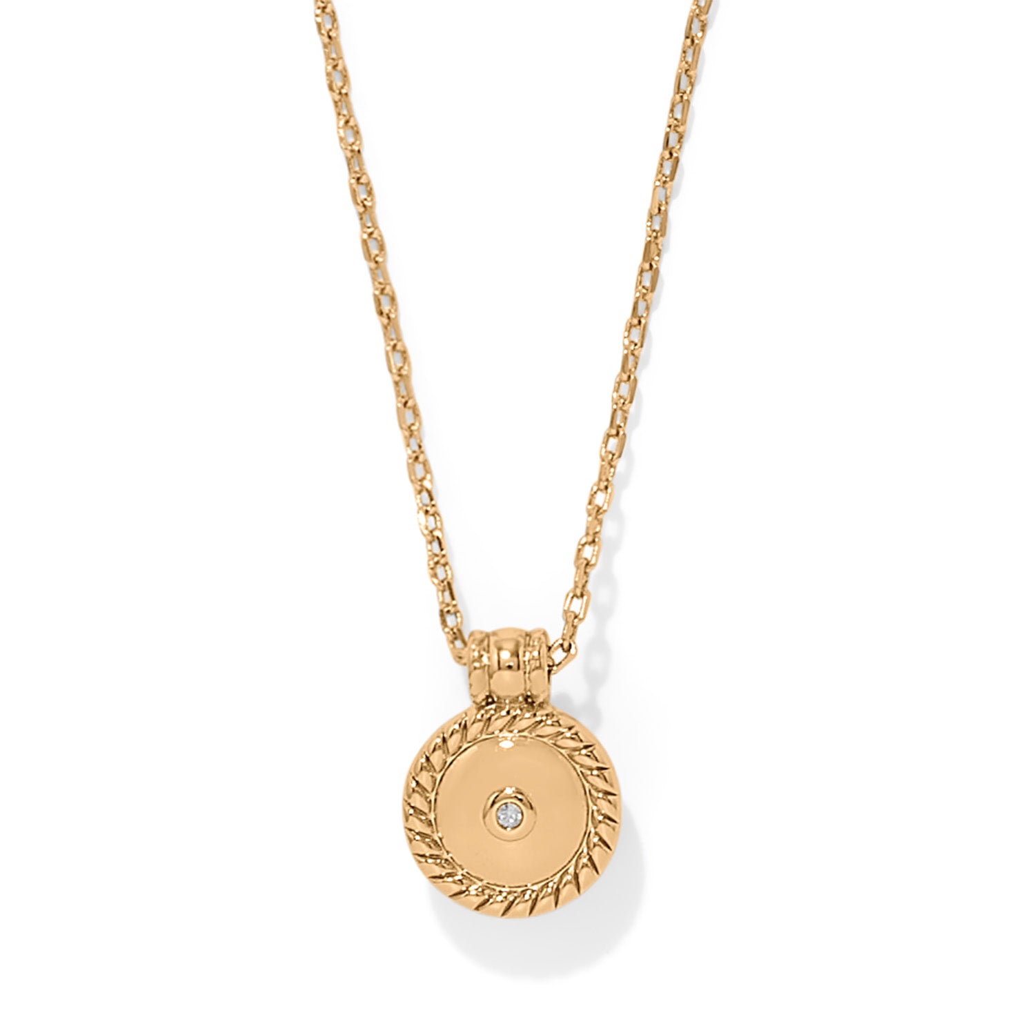 Brighton Illumina Celeste Dome Necklace (GLD)
