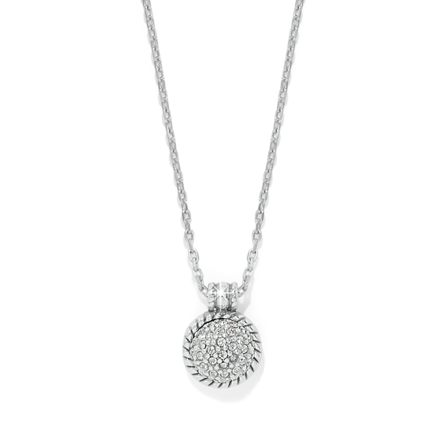 Brighton Illumina Celeste Dome Necklace (SLV)