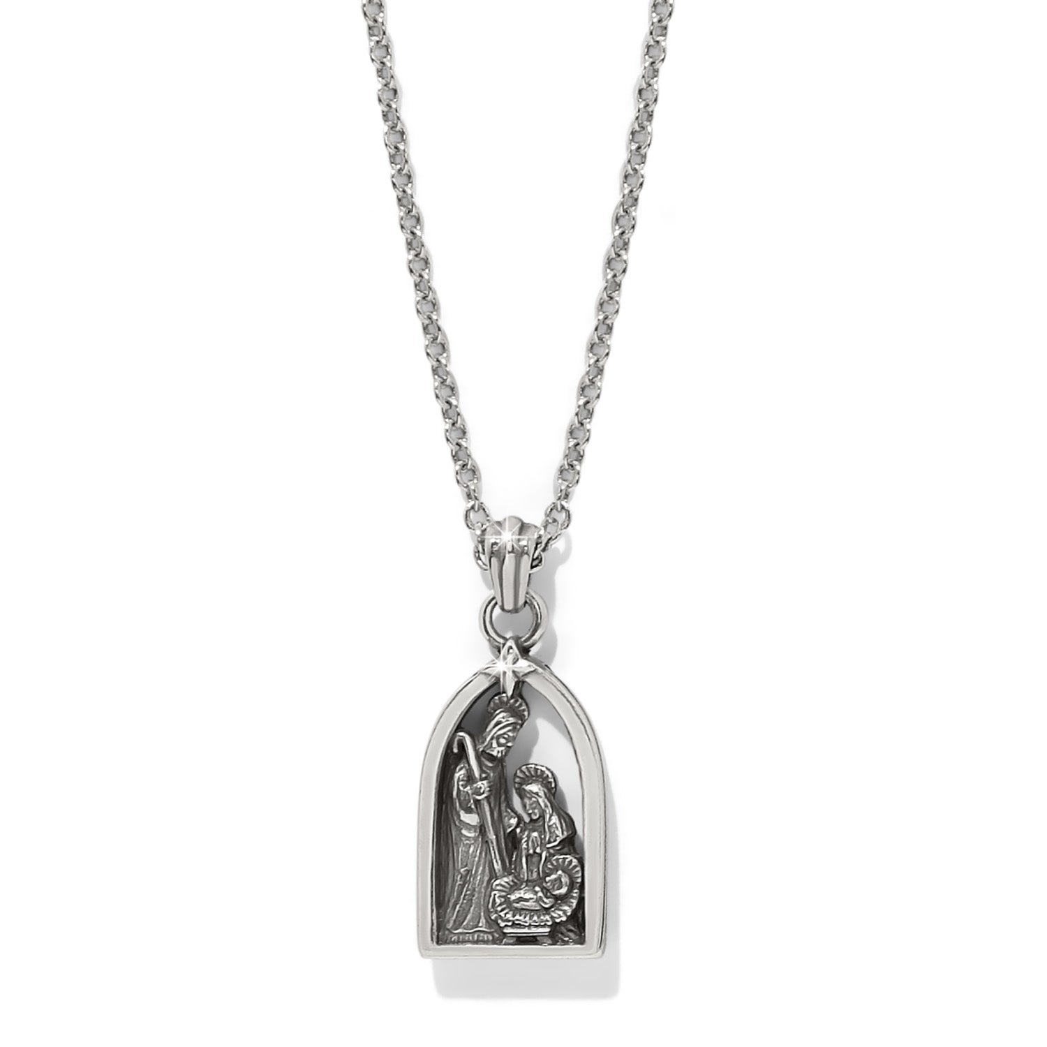 Brighton Nativity Necklace (SLV)