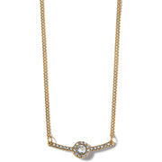 Brighton Illumina Bar Gold Necklace (JM1802)