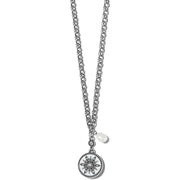 Brighton Neve Necklace (JM7307) SLV/WHT