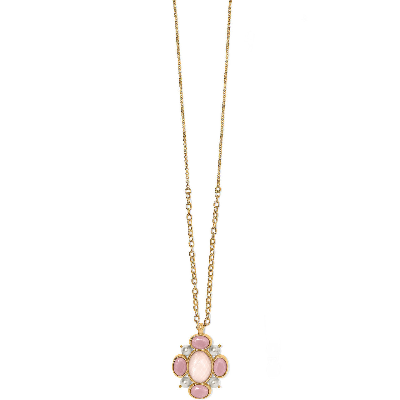Brighton Pink Moon Pendant Long Necklace (JM7325)