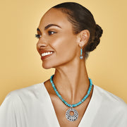 Brighton Contempo Nuevo Azul Necklace (TURQ/SLV)
