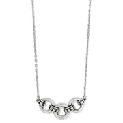 Brighton Pretty Tough Stud Trio Necklace (JM7418)