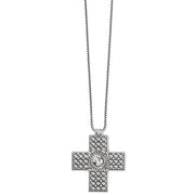 Brighton Pretty Tough Bold Cross Necklace (JM7470)