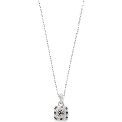 Brighton Mosaic Mini Tile Reversible Two Tone Necklace