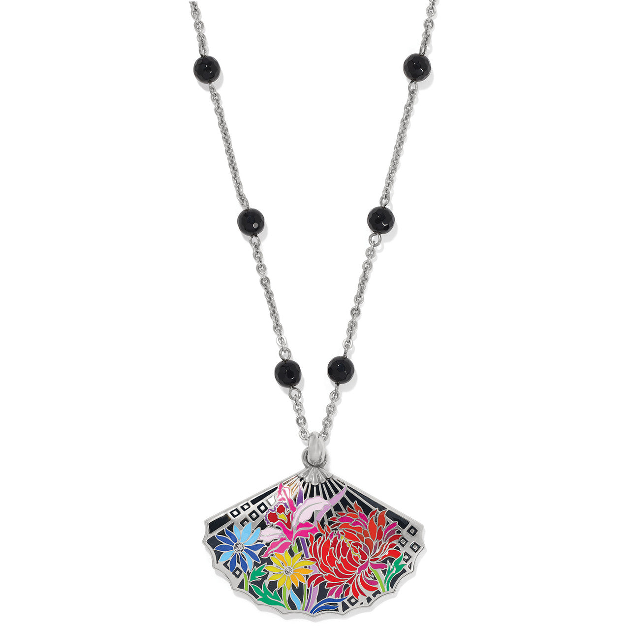 Brighton Kyoto In Bloom Fan Necklace (JM7508)