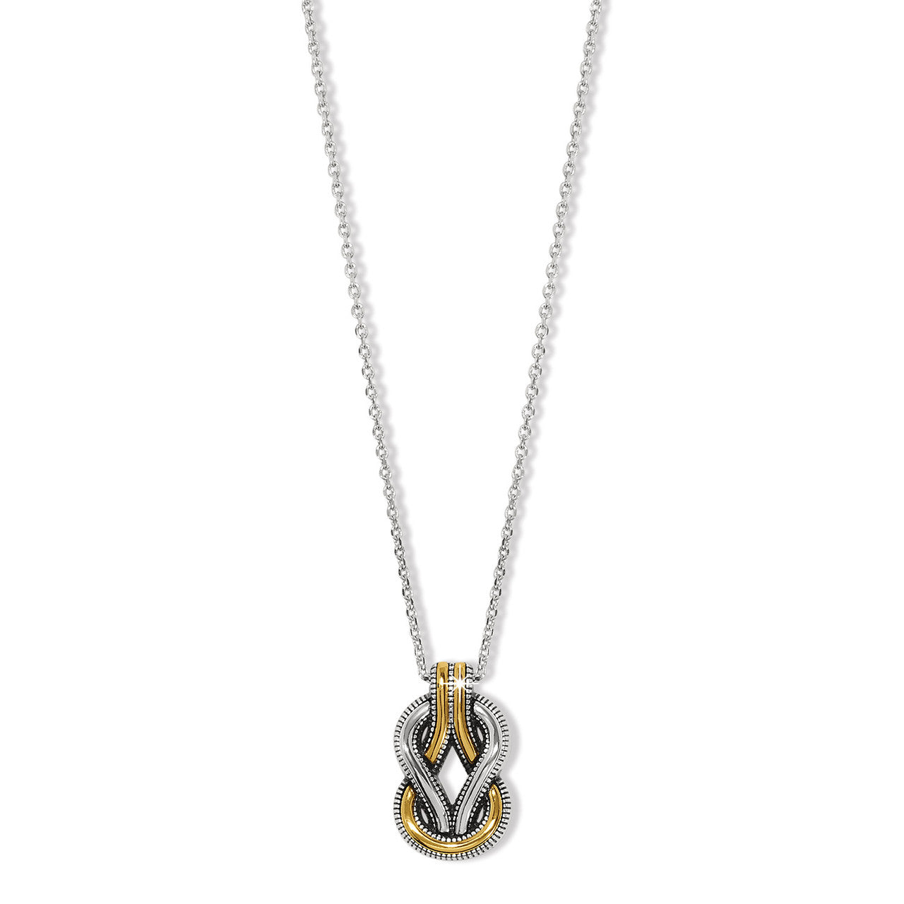 Brighton Interlok Harmony Two Tone Necklace
