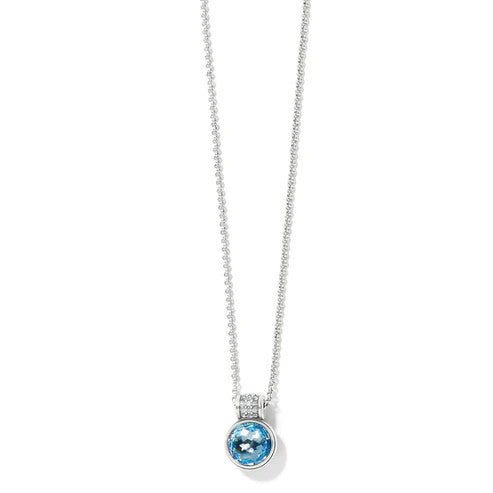 Brighton Meridian Aurora Petite Aqua Necklace (JM7592)