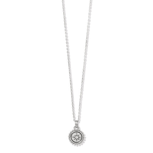 Brighton Mosaic Mojave Mini Pendant Necklace (SLV)