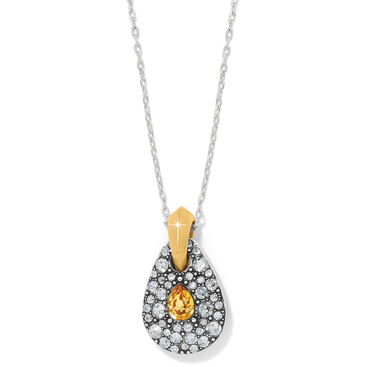 Brighton Mystery of Love Two-Tone Topaz Necklace