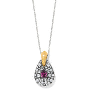 Brighton Mystery of Love Two-Tone Amethyst Necklace