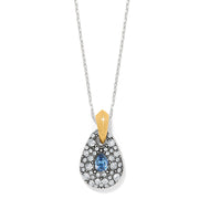 Brighton Mystery of Love Two-Tone Blue Necklace