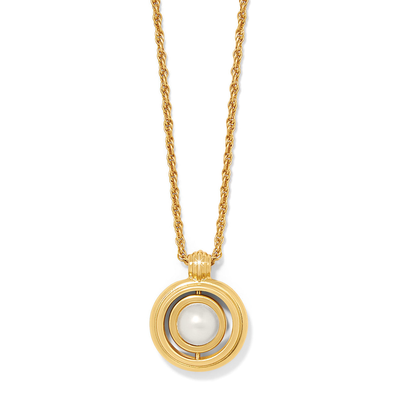 Brighton Ferrara Classic Pearl Reversible Necklace