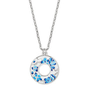 Brighton Kyoto in Bloom Indigo Ring Necklace