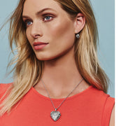 Brighton Sweet Memory Heart Locket Necklace (SLV)