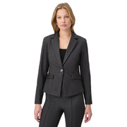 Joseph Ribkoff One button blazer (264151)(size 14)( Grey)