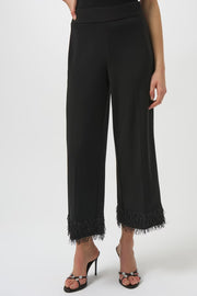 Joseph  Fringe Pant  (254147)(Black)