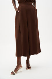 Joseph Ribkoff Straight Leg Black Pant (262196)(Mahogany)