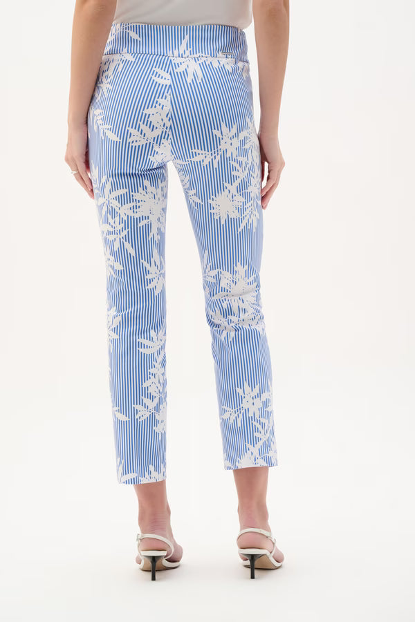Joseph Ribkoff Crop Pant  (262192) (Vanilla Blue)