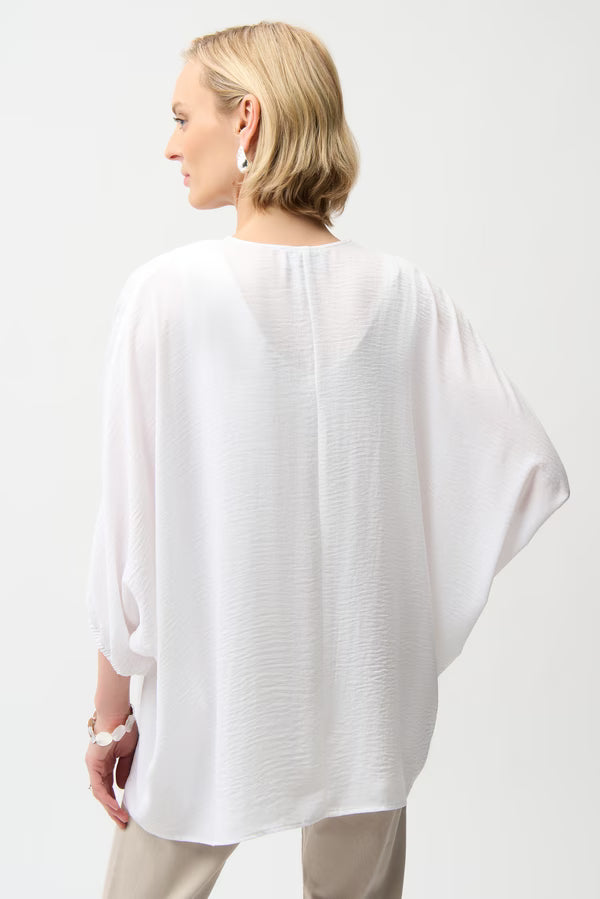 Joseph Ribkoff Open Front Cardigan (White)