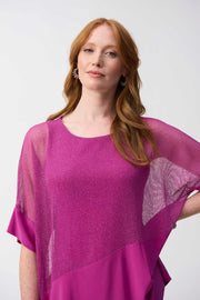 Joseph Ribkoff  Tunic (251092)(Purple Orchid)