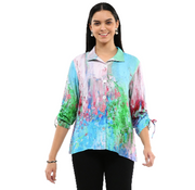 Parsley & Sage Kendall Print Shirt (26T10G)