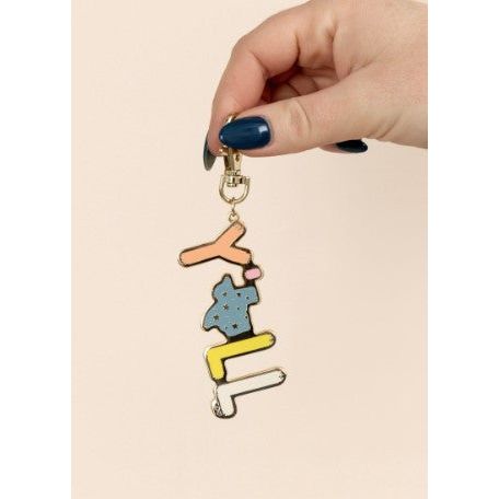 Callie Danielle Love For Texas Keychain