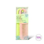 D.M.Merchandising Knot Today Detangling 2pck Shower Comb