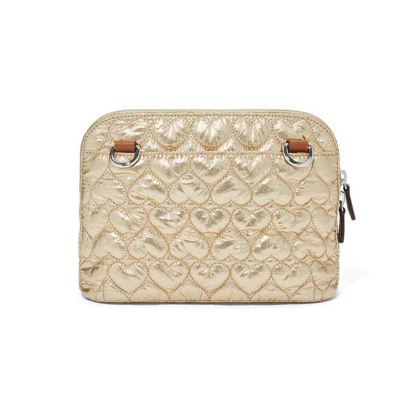 Brighton Koko Metallic Gold Organizer Bag