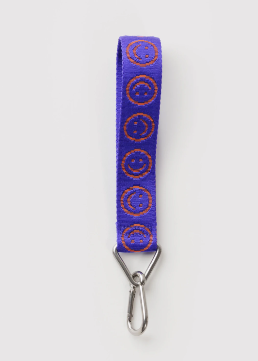Baggu Logo Keychain - Lapis Happy