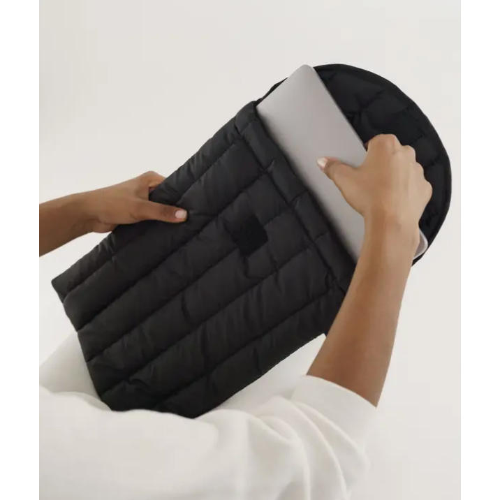Baggu Puffy Laptop Sleeve 16" - Black