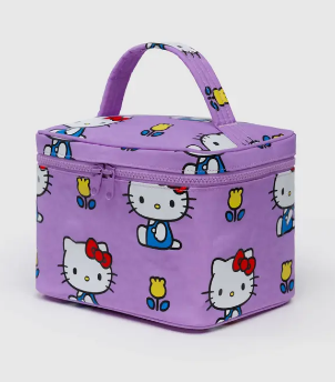 Baggu Large Cosmetic Case - Hello Kitty Pink