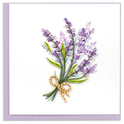 Lavender Bunch Quilling Card (BL1419)