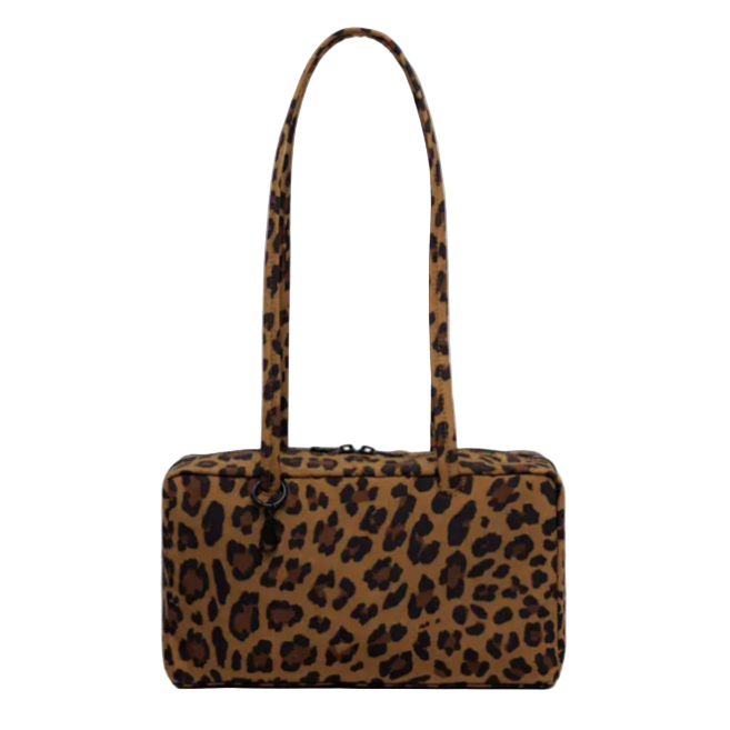 Baggu Nylon Bowler Bag - Leopard