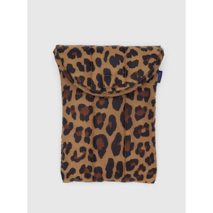Baggu Puffy Tablet Sleeve 8" - Leopard
